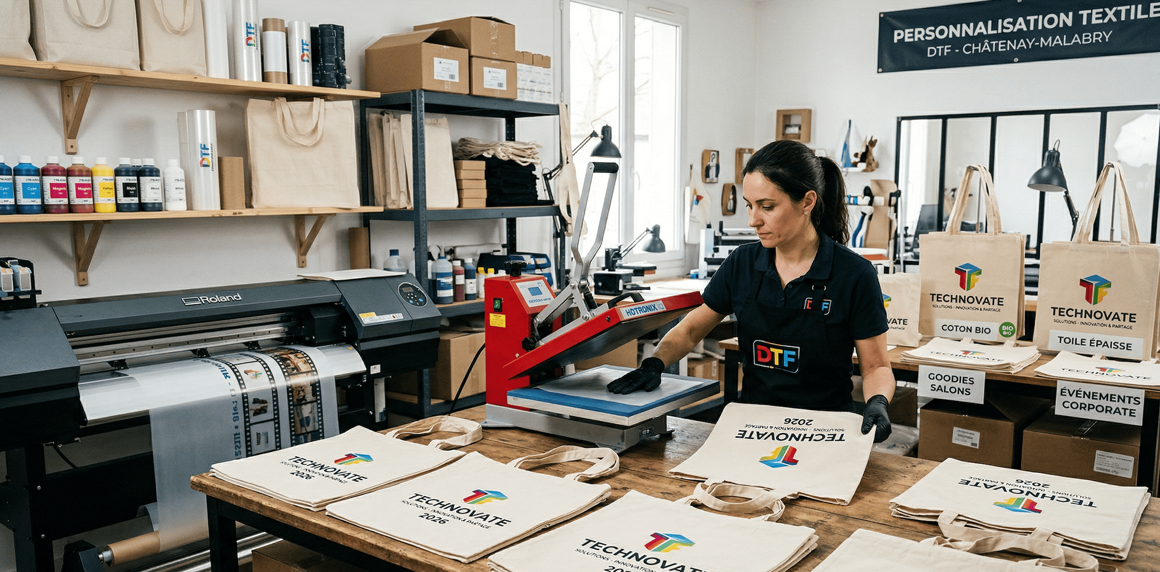 Tote bag personnalisé pour votre entreprise