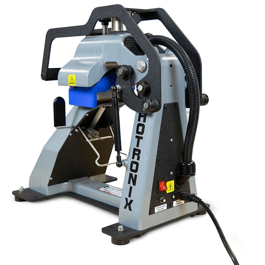 360 IQ® Hat Press - presse à casquette double chauffe et relevage automatique - dcomdtf